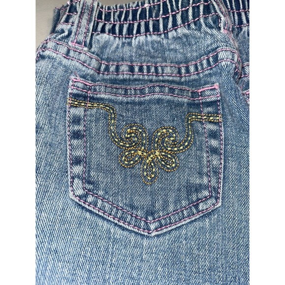 Bongo Girls Sz 6 Pink Jeweled‎ Embellished Jeans - Picture 5 of 7